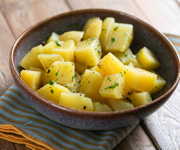 Gekookte aardappelen