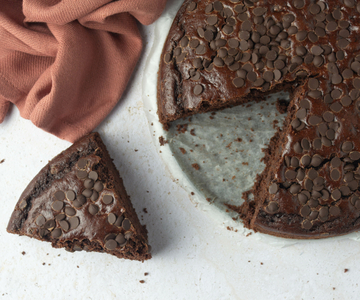 Snelle chocoladetaart