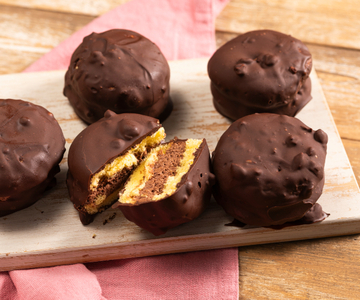 Chocoladetaartjes met ganache