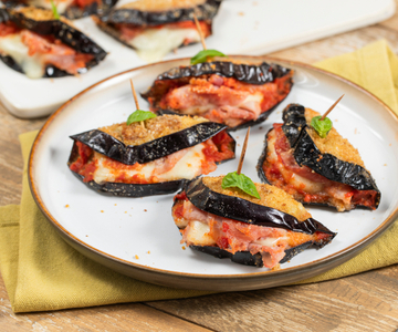 Taco's met aubergine