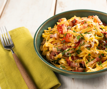 Pasta met pancetta