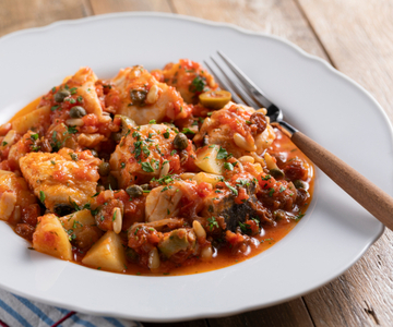 Bakkeljauw alla ghiotta