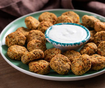 Linzen- en quinoa-balletjes