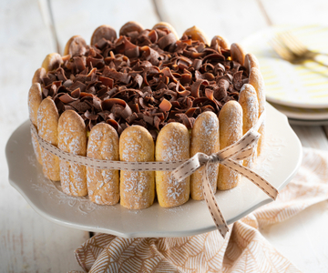 Charlotte met zuppa inglese