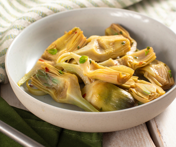 Gekookte artisjokken