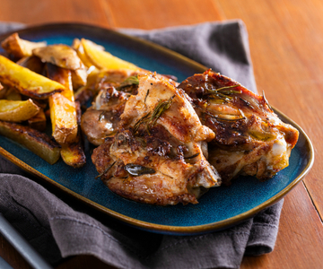 Kippendijen uit de airfryer