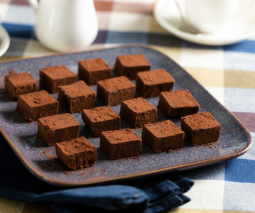 Chocolaatjes met tahini