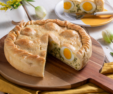 Makkelijke pasqualina met asperges