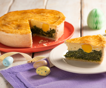 Glutenvrije pasqualina-taart