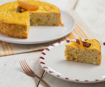 Zoete rijst- en ricottataart