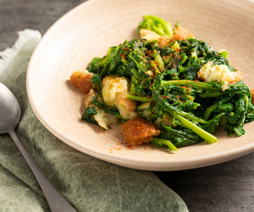 Pancotto met raapstelen