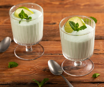 Mojito-mousse
