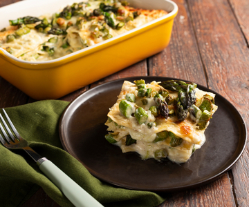 Lasagne met asperges