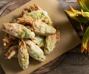 Gevulde courgettebloem