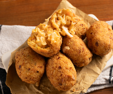 Supplì van pasta en aardappelen