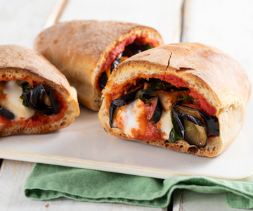 Cuzzetiello met parmigiana