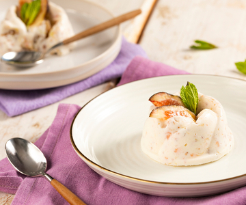 Semifreddo met vijgen en walnoten