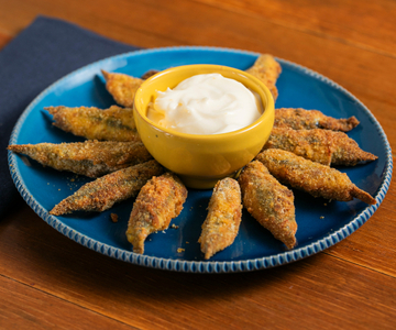 Gevulde ansjovisjes uit de airfryer