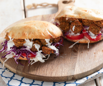 Pita met falafel