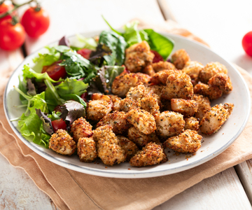 Kipstukjes uit de airfryer