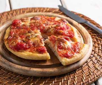 Vloeibare pizza in de airfryer