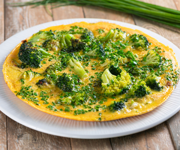 Frittata met broccoli