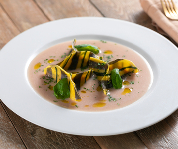 Visravioli met drie deegsoorten