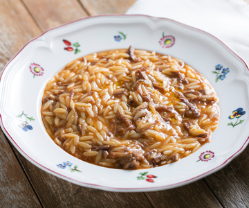 Pastina in vleesbouillon