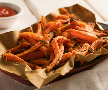 Zoete aardappels in de airfryer