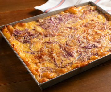 Hartige taart die het avondeten redt