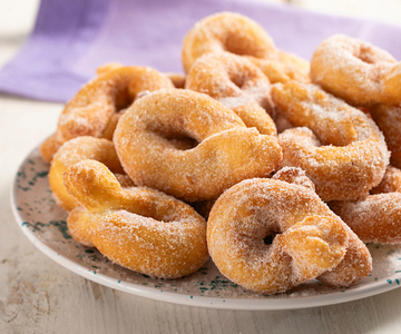 Graffe zonder rijzen en zonder eieren