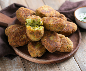 Gefrituurde broccoliballetjes