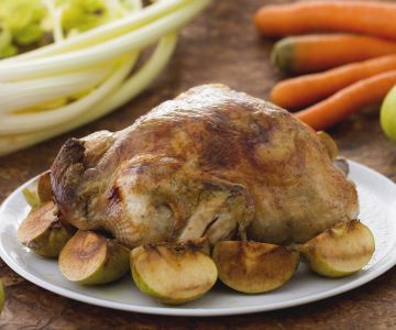 Thanksgiving-gevulde kip