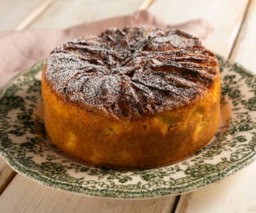 Appelcake uit de airfryer