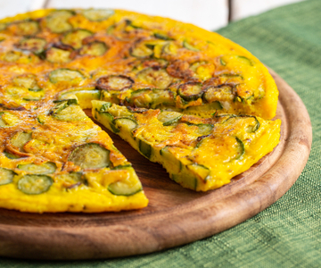 Frittata met courgette