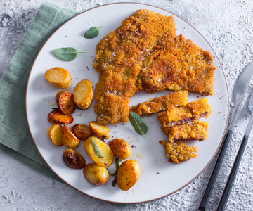 gepaneerde schnitzels