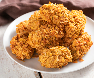 Kabeljauw- en aardappelkroketjes