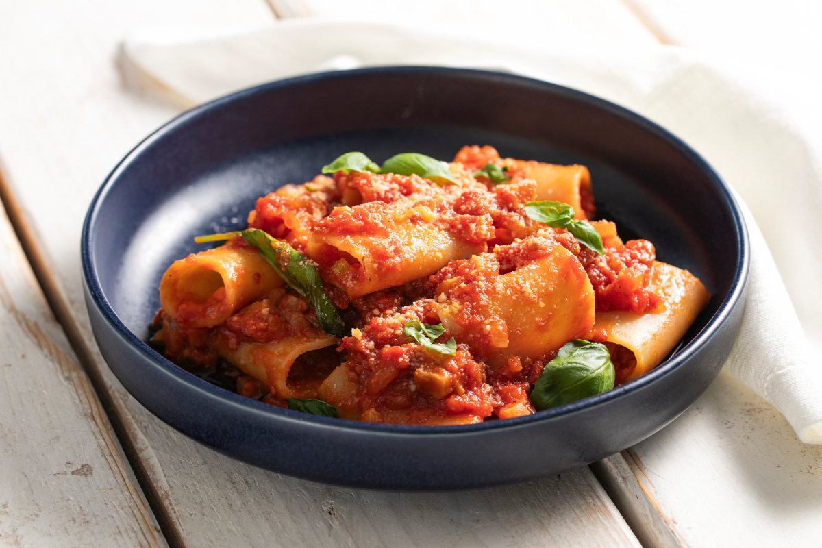 Paccheri op Napolitaanse wijze