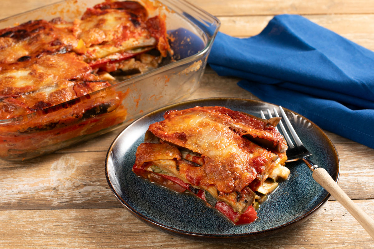 Parmigiana met groenten