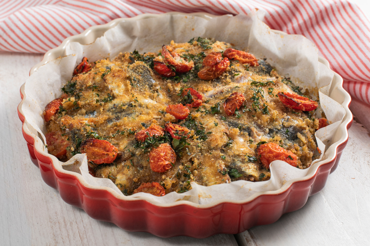 Sardines in pizzaiolasaus