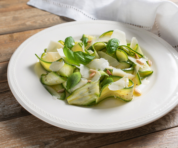 Ligurische courgettecarpaccio