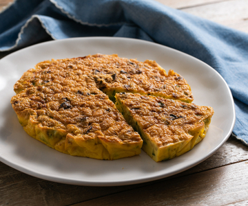 Courgettefrittata in de airfryer