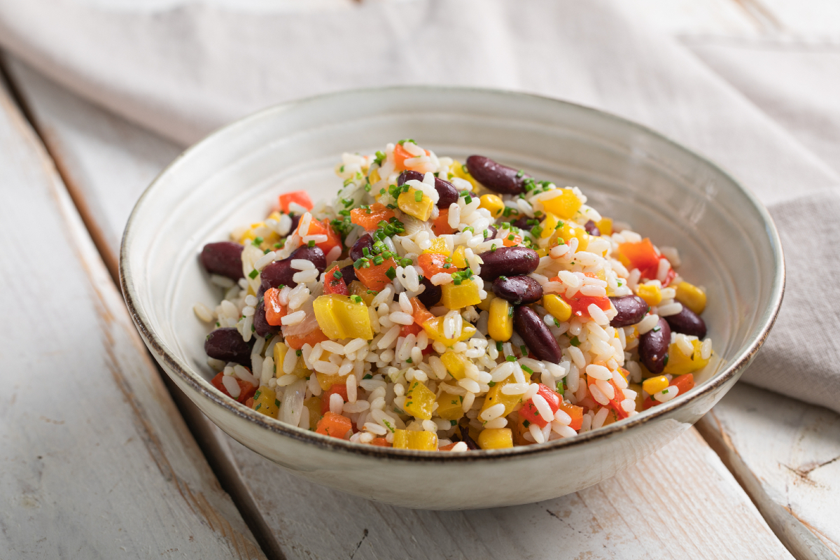 Mexicaanse rijstsalade