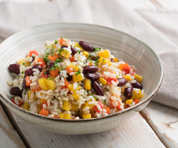 Mexicaanse rijstsalade
