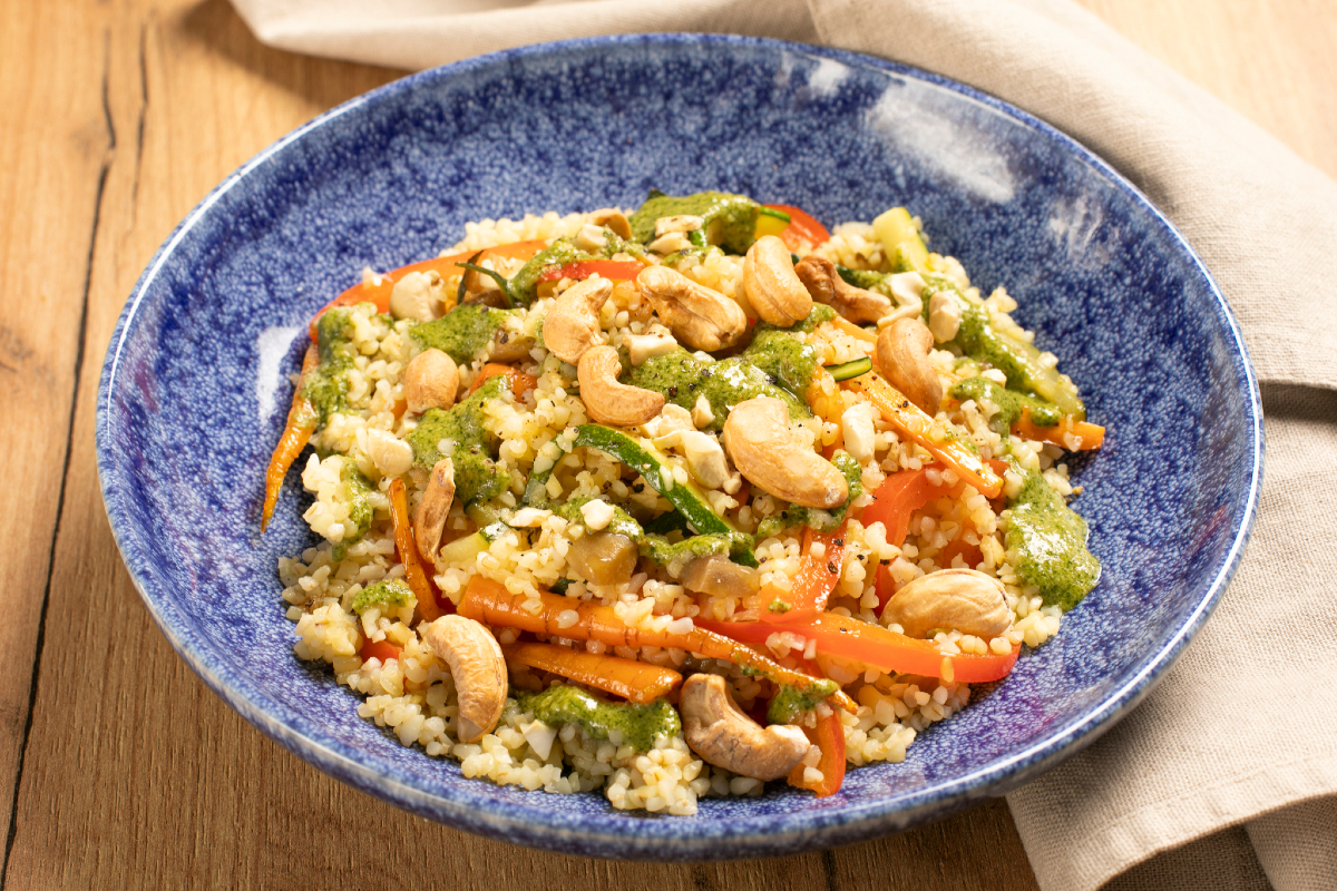 Tabbouleh met cashewnoten