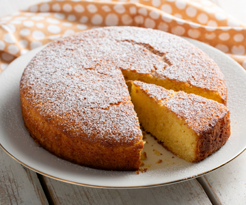 Citroencake in 5 minuten
