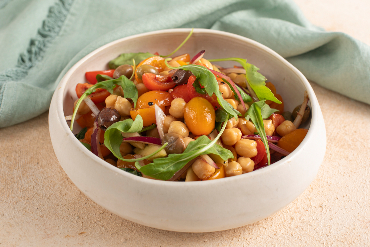 Mediterrane kikkererwtensalade