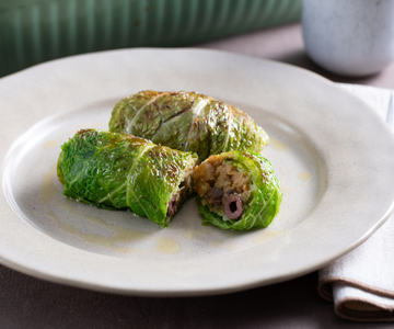Vegetarische koolrolletjes