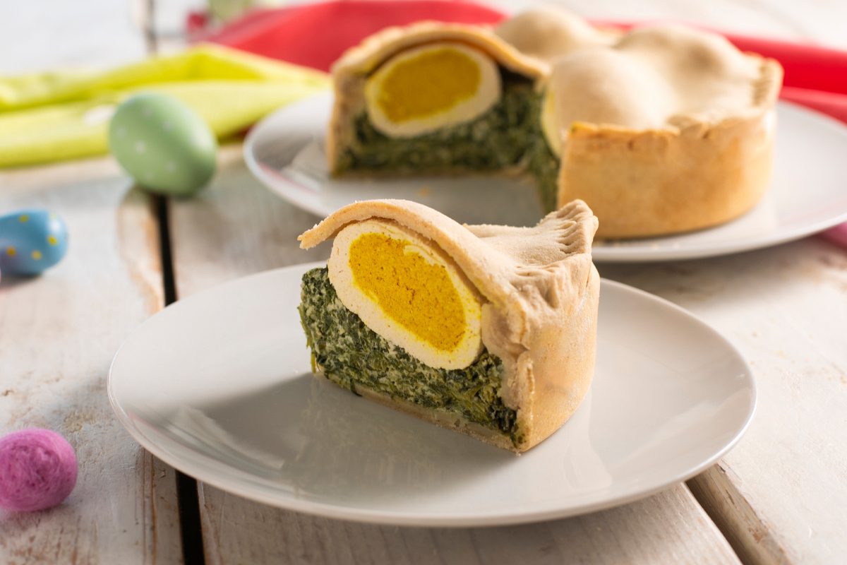 Vegan pasqualina-taart