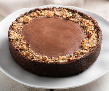 Koude chocoladacheesecake